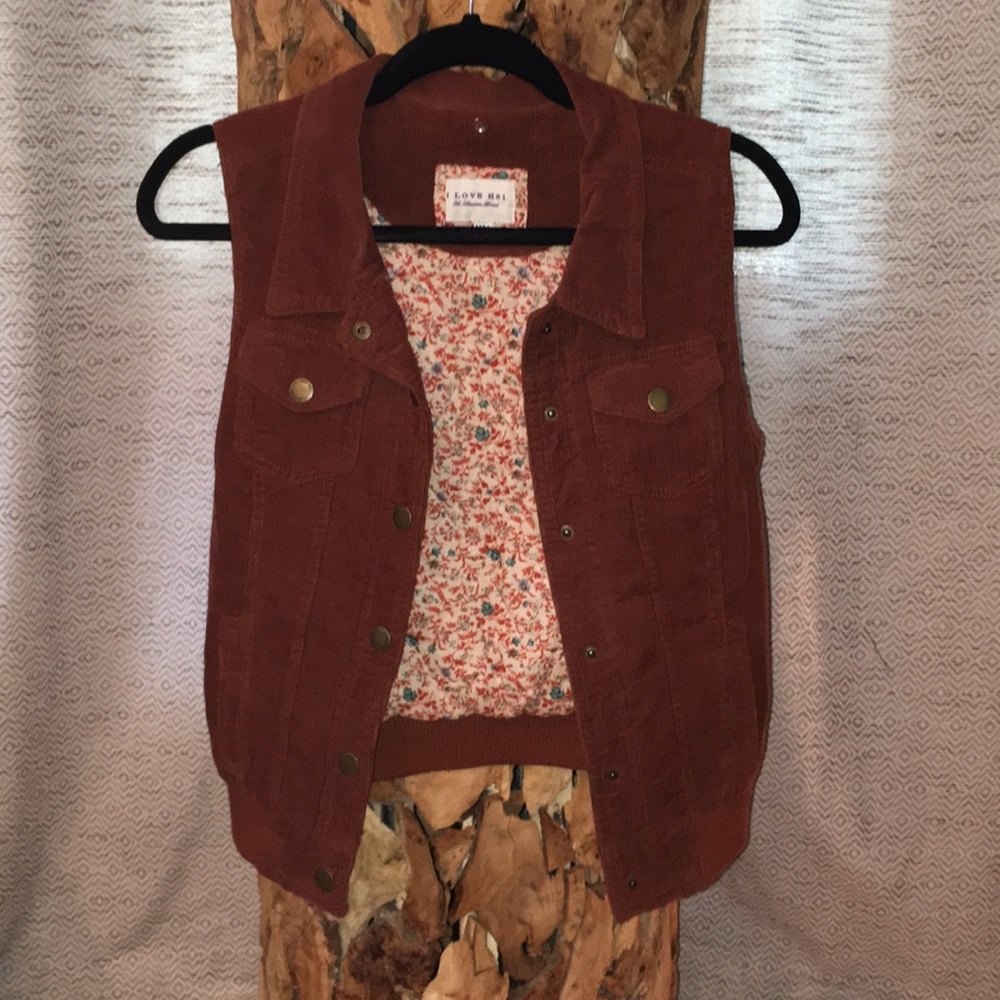 I Love H81 Corduroy Vest